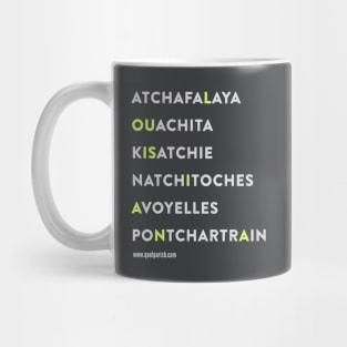 Louisiana Names Mug